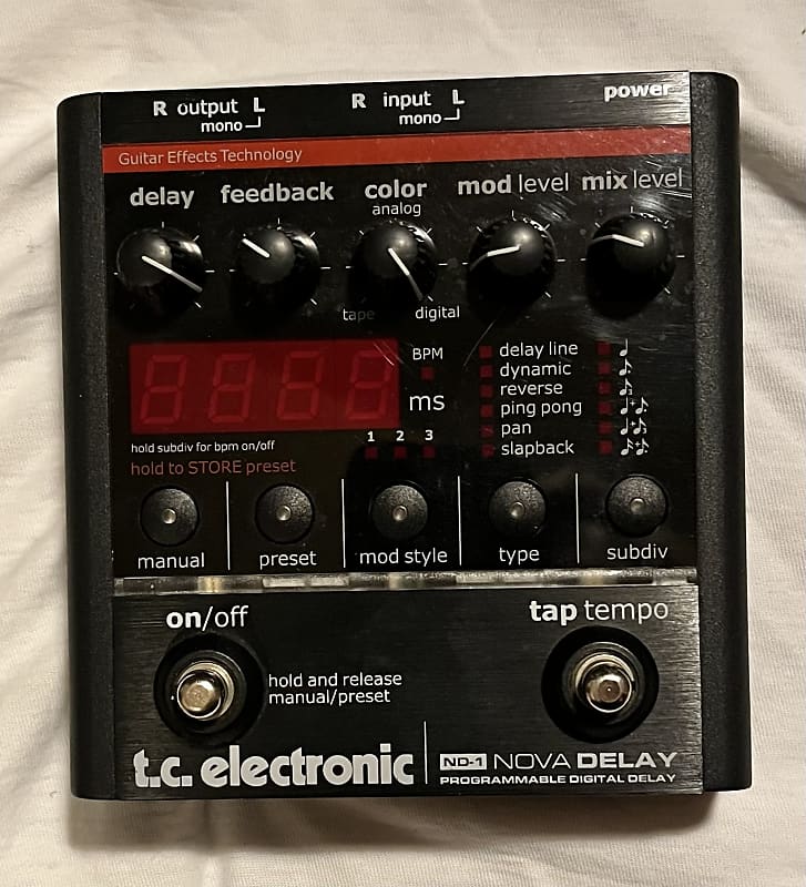 TC Electronic ND-1 Nova Delay