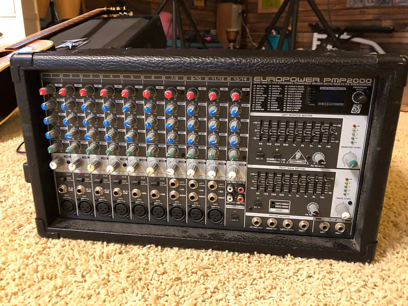 配信機器・PA機器・レコーディング機器 Behringer EUROPOWER PMP2000 Amazon.com: Behringer EUROPOWER PMP2000D 2000 Watt 14