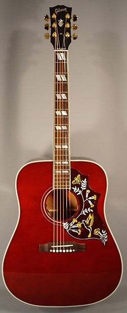 Gibson hummingbird Acoustic/Electric  Guitar Wine Red! (Custom Shop) image 1