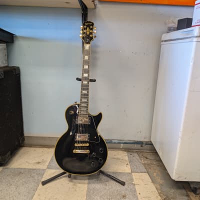 Epiphone Exclusive Les Paul Custom Lite Electric Guitar, Ebony