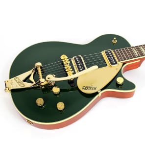 Used Gretsch G6128TCG Duo Jet Cadillac Green Electric Guitar with Bigsby image 8