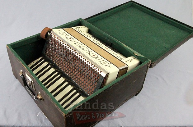 Hohner 34 key Accordion with Case image 1
