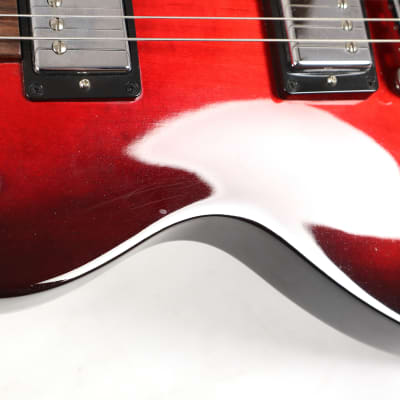 2017 Gibson Les Paul Studio T Black Cherry Burst Electric Guitar w/ HSC image 13