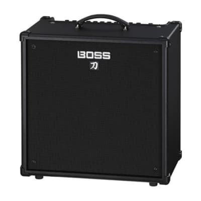 BOSS Katana-110 Bass 1 x 10-inch 60-Watt Portable Class AB Power Amp with 3 Preamp Types and Onboard BOSS Effects image 2