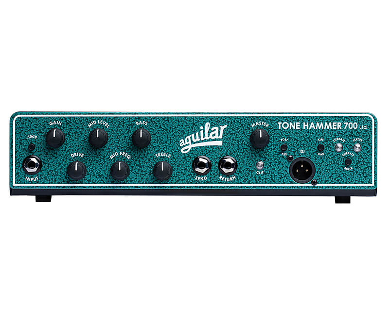 Aguilar Tone Hammer 700 Limited Edition 700-Watt Bass Head - Racing Green