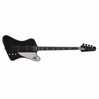 Gibson Gene Simmons Signature G2 Thunderbird 4-String Bass - Ebony image 4