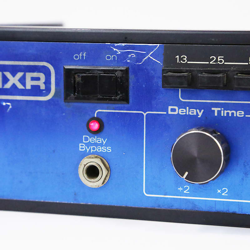 1976 MXR Model 113 Digital Delay Blue Face Vintage 2-Space | Reverb