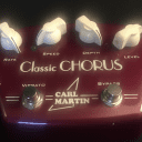 Early Carl Martin Classic Chorus Guitar Effect Pedal - Thick & Luscious