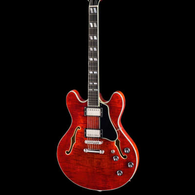 Eastman T486 Semi Hollow Classic Finish Electric Guitar image 1