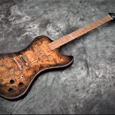 Phoenix Custom Guitar Cocoa burst/blk Artisan Handcrafted Black Diamond US image 3