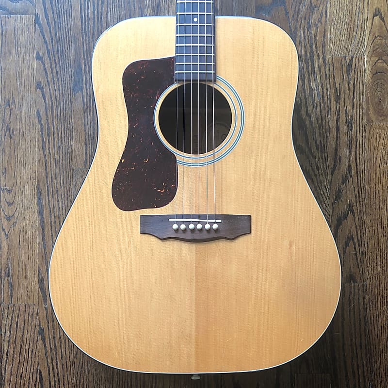RARE! Guild D-35 Bluegrass LEFTY 1976 Natural w/ HSC | Reverb