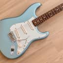 2001 Fender American Vintage '62 Stratocaster Ice Blue w/ Headstock, 100% Stock, 1 of 75 Mars Music