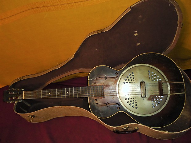 For sale soon! Here's a 1930s Kay Kraft archtop guitar that