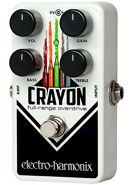 New Electro-Harmonix EHX Crayon 69 Full Range Overdrive Guitar Effects Pedal! image 1