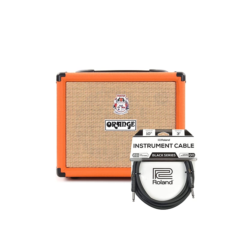 Orange Crush Acoustic 30 1x8 Acoustic Combo Amp and (1) Cable Bundle image 1