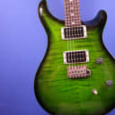 PRS CE24 Custom Color - Eriza Verde Smokeburst w/ Green Binding 0325248 Open Box *BLEM*