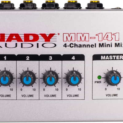 Nady - MM-141 - 4-Channel Mono Unbalanced Mini Mixer image 2