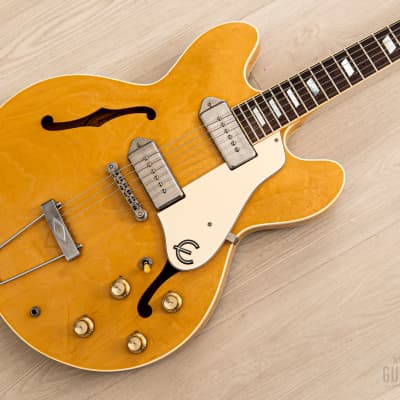 2003 Epiphone Elitist Byrdland Archtop, Near-Mint w/ Open Book Headstock,  USA Pickups, Case & Tags, Japan Terada | Reverb