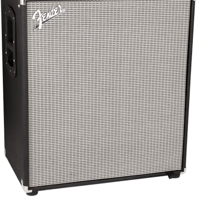 Fender Rumble 210 Bass Cabinet Black and Silver image 3