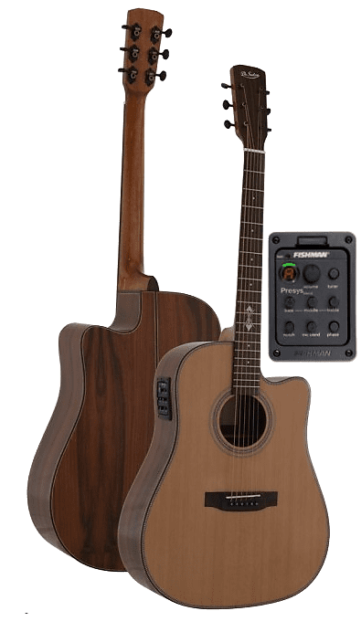 de salvo AG219CEQ4  chitarra acustica elettrificata solid image 1