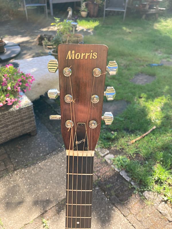 Morris W-603 1977 blonde, copy Martin D-28, made in Japan