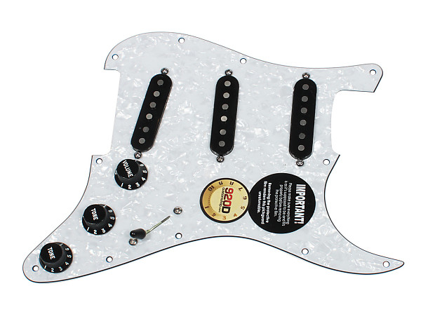 920D Custom Shop 21-23-13 Fender Tex-Mex Loaded Prewired Strat Pickguard image 1