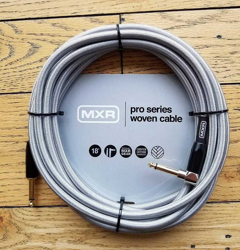 Dunlop Pro Series Wooven 18ft Cable DCIW18R image 1