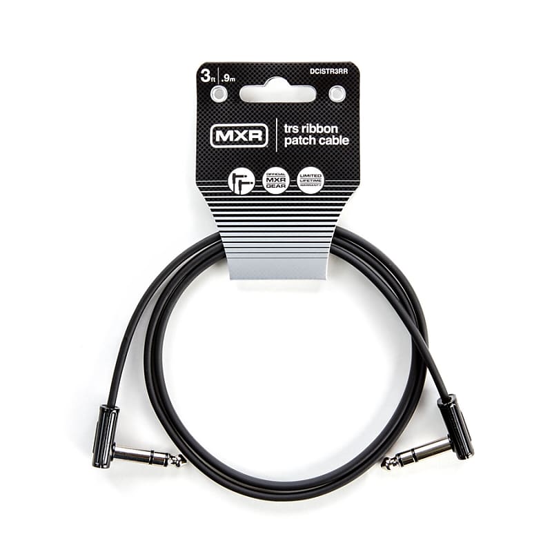 Mxr DC Istr3 Rr Cavo Patch Ribbon Trs 90 Cm image 1