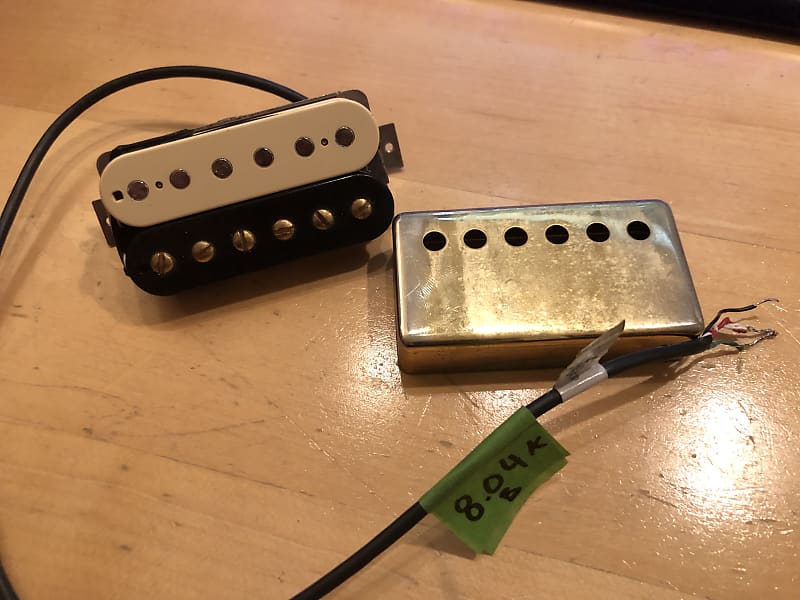 !STUNNING! Montys PAF Humbucker Pickup (2020 Zebra, Aged Reverb