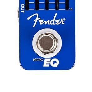 Fender Micro EQ, Blue 2016