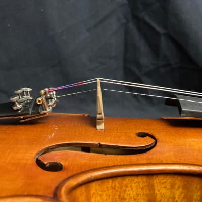 Hopf German-made 4/4 Violin, 1962, w/case & bow image 13
