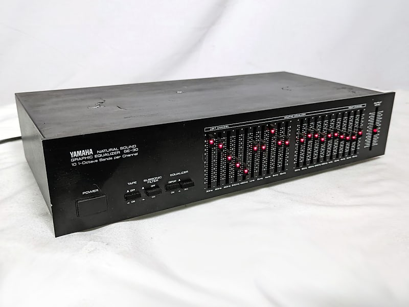 Yamaha Natural Sound Graphic Equalizer GE-30 10 1-Octave Bands 2024 Per Channel