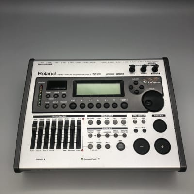 Roland TD-20 Drum Sound Module 2004 - 2008 - Silver **SEE NOTES**