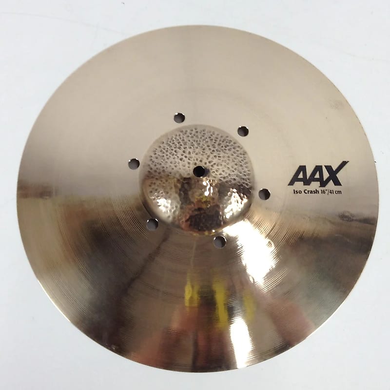 Sabian 16" AAX Iso Crash Cymbal image 1