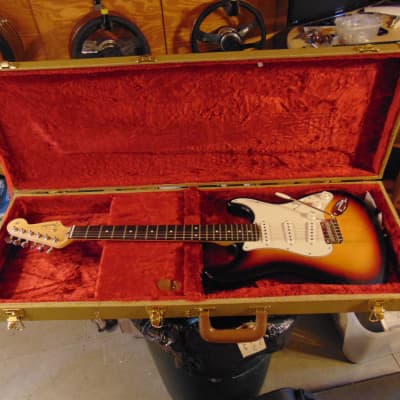 Fender Stratocaster Standard New , Never Played, w/ New Tweed Hard Shell Case, Sunburst image 8