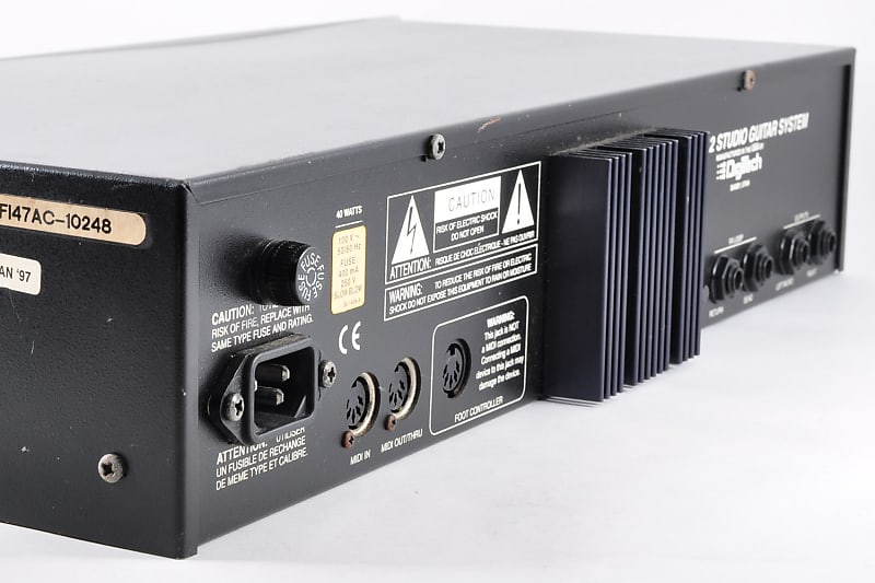Digitech GSP-2112 Studio Guitar System Tube Preamp Processor