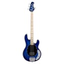 Sterling RAY34QM Neptune Blue Bass Guitar