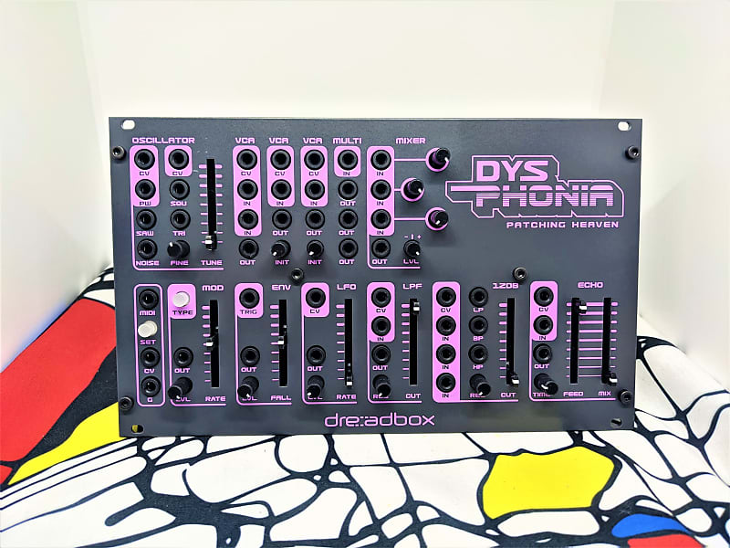 Dreadbox Dysphonia // monophonic modular full-voice synthesizer w/dual filters, modulators and echo imagen 1