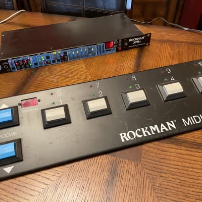 SR&D Rockman XPRa Multi-Effects Processor - Low-Noise Model of XPR - Built in 1991 with MIDI Pedal image 9