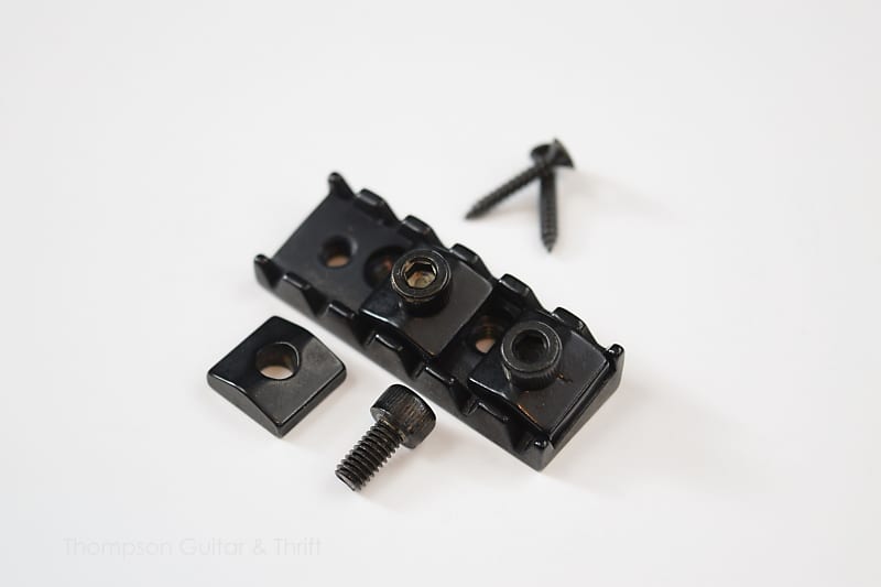 42mm Black Locking Nut Kit Floyd Rose Licensed image 1