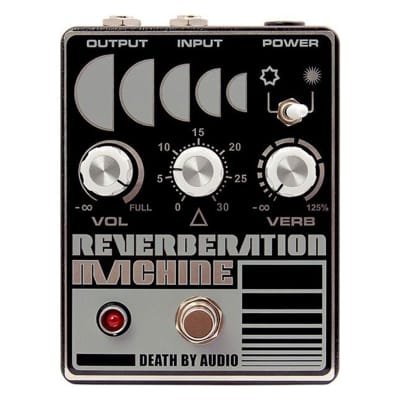 Death By Audio Reverberation Machine Reverb + Gator 9V Power Supply Pack image 2