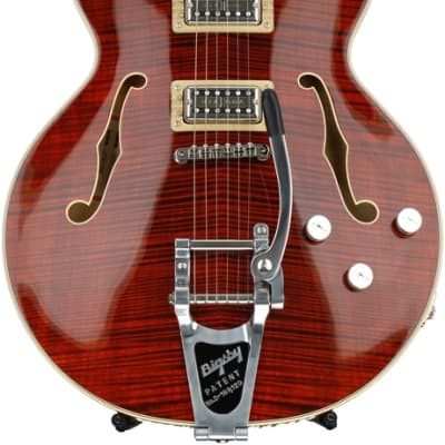 Gretsch G6609TDC Players Edition Broadkaster Center Block - Bourbon Stain  Bigsby Tailpiece image 1