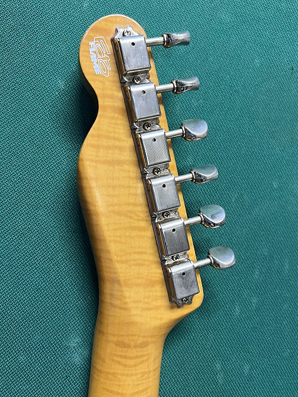 BX2000AMANO 通電打刻確認済み(画像3.4) Fender Telecaster Foto Flame Japan | Reverb