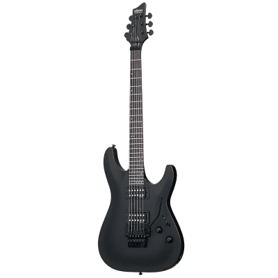 ギター Schecter STEALTH AD-C-1-ST SBK Schecter Stealth C-1 - Satin Black Stealth | Sweetwater