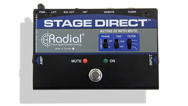 Radial StageDirect muting DI box image 1