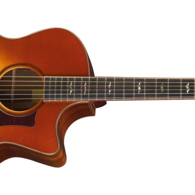 Eastman Guitars AC522CE-GB Grand Auditorium Acoustic Guitar, Hardshell Case - Goldburst image 3