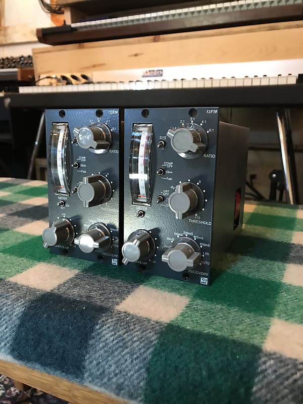 AML 52f50 (Neve Diode Bridge) Compressor Stereo Pair Reverb