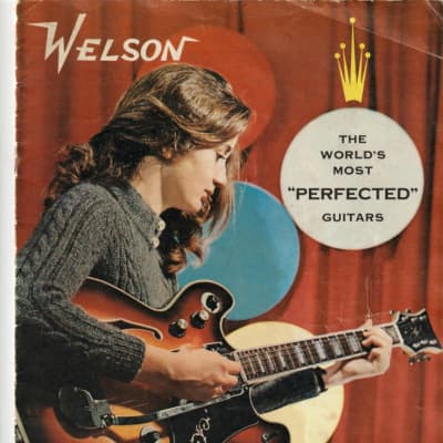 Italian Welson guitar, bass & accessoires catalog 1969 image 1