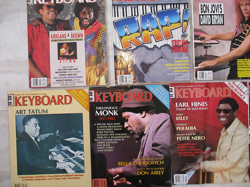 Keyboard Magazine Back Issues and Songbooks 1980's | Reverb Keyboard Magazine Back Issues and Songbooks 1980's | Reverb