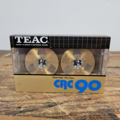 TEAC CRC 90 High Bias Reel To Reel Blank Cassette Tape Japan Sealed RARE